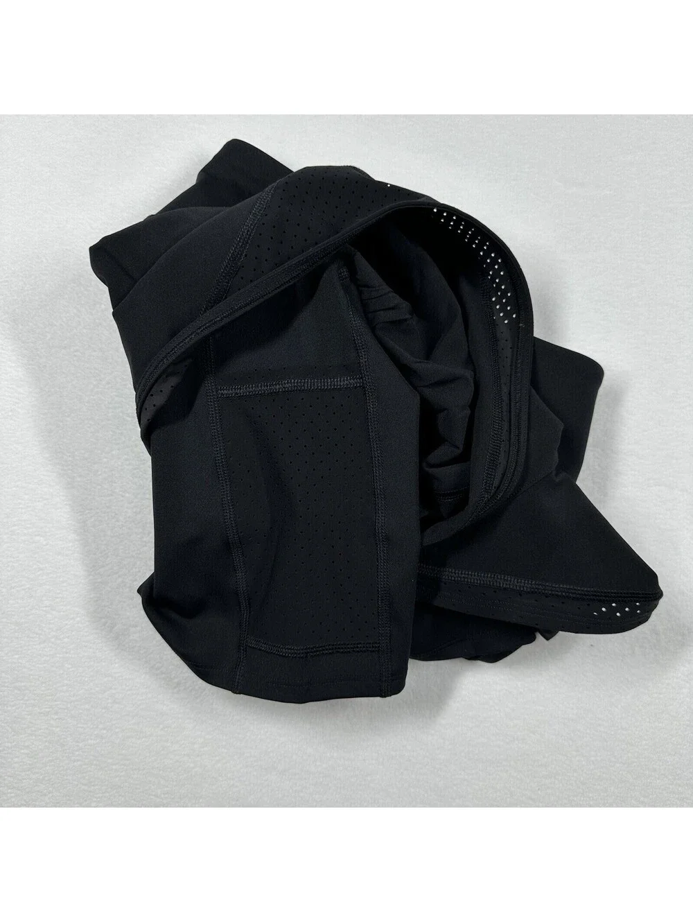 SPANX Get Moving Shorts Womens XS Black 2 in 1  Double Layer Athletic Running
